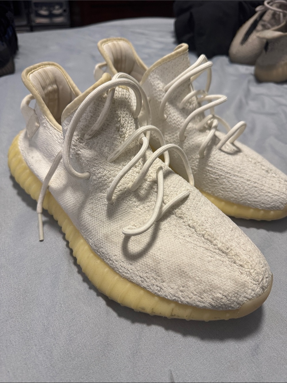 adidas Yeezy Boost 350 V2 Cream White with Yellow Sole